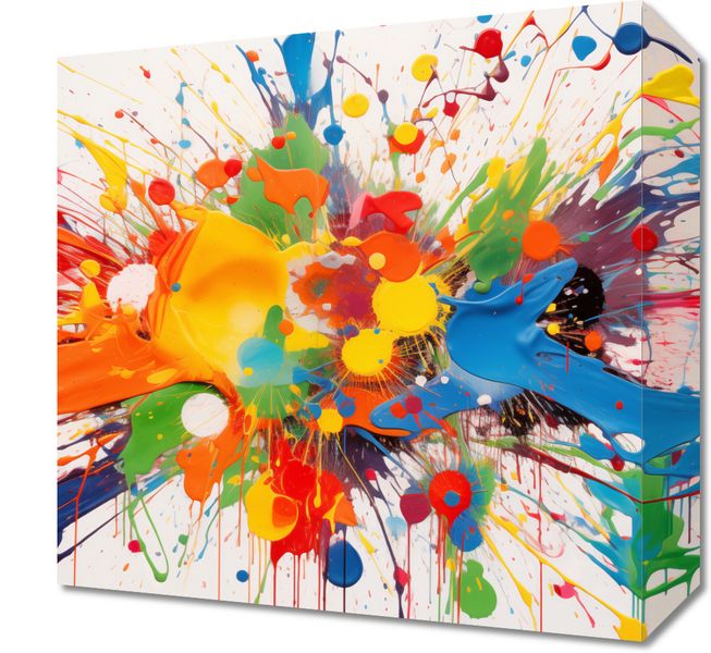 Obraz 30x30cm Eksplozja Kreatywności zdjęcie 1