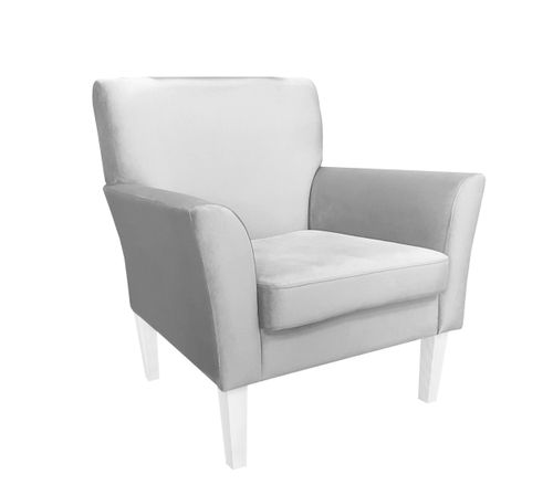 Fotel DENVER nogi białe MG39 na Arena.pl