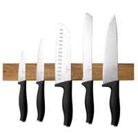 zestaw 5 noży kuchennych z listwą berlinger haus bh-2943 matte black