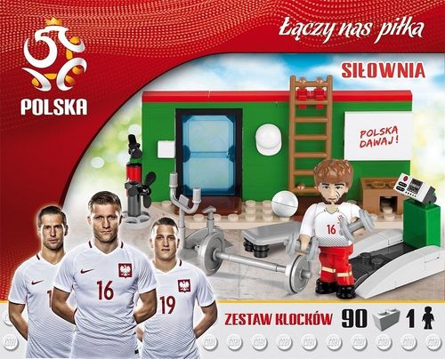 Cobi Klocki PZPN 90 elementów Siłownia na Arena.pl