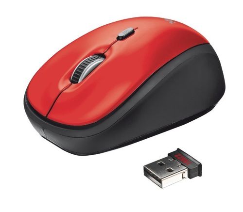 Trust Yvi Wireless Mouse - red na Arena.pl