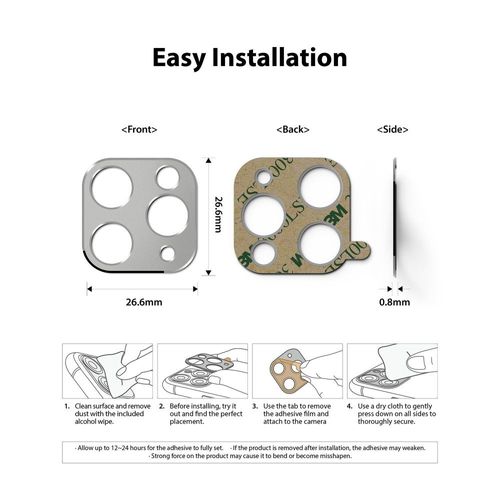 RINGKE CAMERA STYLING IPAD PRO 11/12.9 2020 SILVER na Arena.pl