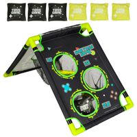 GRA ZRĘCZNOŚCIOWA RZUT DO CELU TARCZA WORECZKI