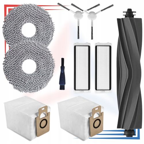 Zestaw do Xiaomi MI Robot Vacuum X10+ X20+ S10 Dreame L10 L10S zamienniki na Arena.pl