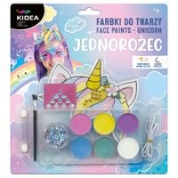 farbki do twarzy zestaw unicorn kidea 5507