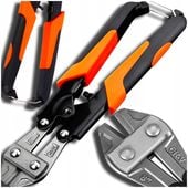 NOŻYCE SZCZYPCE CĘGI DO CIĘCIA METALU DRUTU ŚRUB PRĘTÓW RĘCZNE