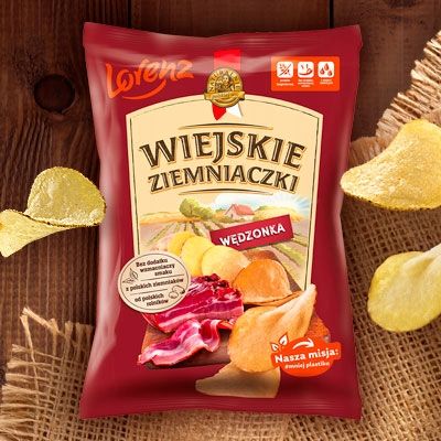 Zestaw Chipsy Wiejskie Ziemniaczki MIX 6+1 Gratis (7x130g) na Arena.pl