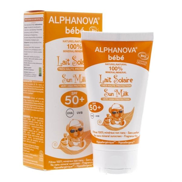 Alphanova Bebe Przeciwsłoneczny Krem o wysokim filtrze SPF 50+ - 50 ml na Arena.pl