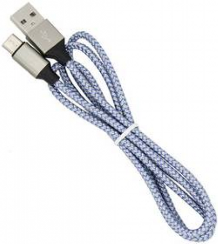 Kabel Devia Vogue USB/MicroUSB Srebrny na Arena.pl