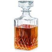 Karafka Szklana Butelka z Korkiem na Whisky Brandy Alkohol Prezent 900 ml
