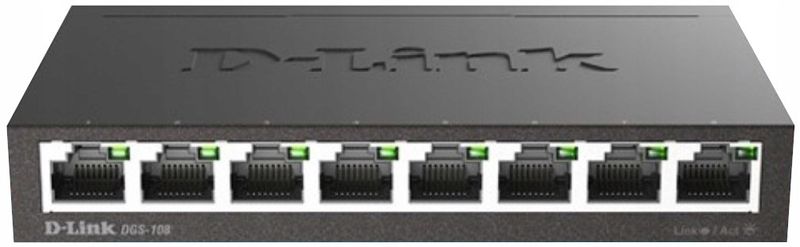SWITCH DGS-108/E 8-PORTOWY D-Link zdjęcie 16