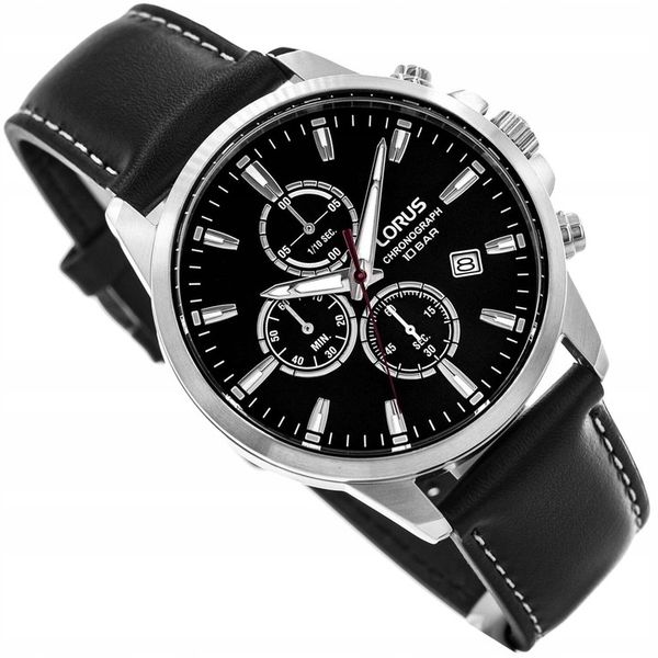 MĘSKI ZEGAREK LORUS RM387HX9 CHRONOGRAF DATA 100M zdjęcie 2