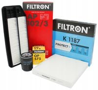 FILTRON KOMPLET ZESTAW FILTRÓW HONDA ACCORD VII 2.0 2.4 2003 - 2008