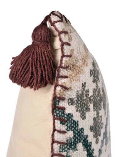 Brązowa poduszka Fiore 50x50cm # na Arena.pl