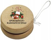 nadruk UV Drewniane JOJO prezent na święta mikołajki TWÓJ TEKST duży wybór