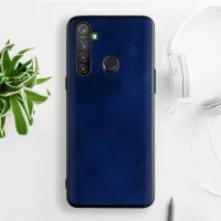 Etui AIORIA Vintage LEATHER do Realme 5/ 5S/ 5i/ 6i niebieski