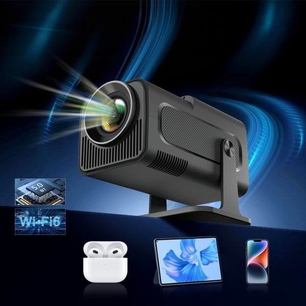 Projektor LED Alwtniet Hy320 mini czarny zdjęcie 13