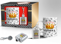 kubek + mini piersiówka  Dla wspaniałego Dziadka