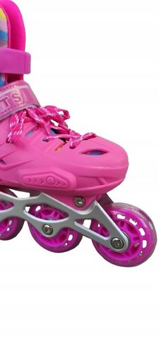 ROLKI DZIECIĘCE REGULOWANE ROLKI DLA DZIECI 35-38 PREMIUM NA PREZENT na Arena.pl