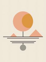 Plakat 15x20cm Geometryczna Utopia