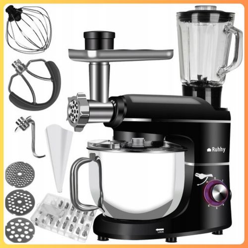 Robot Kuchenny Planetarny Z Blenderem Maszynka Do Mielenia Mięsa 2200W na Arena.pl