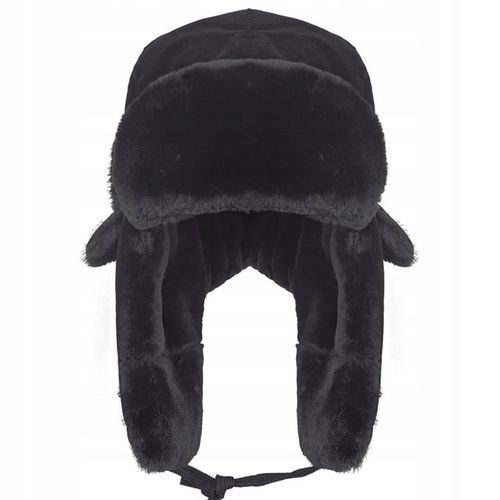 CZAPKA ZIMOWA MĘSKA CIEPŁA Z FUTERKIEM NA ZIMĘ NAUSZNIKI USZATKA na Arena.pl