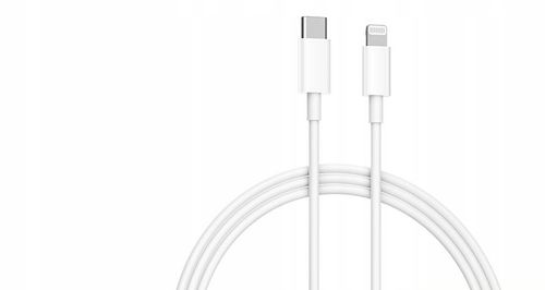 Kabel Xiaomi USB typ C - Apple Lightning 1 m biały na Arena.pl