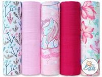 Pieluszki Tetrowe Kolorowe Pieluchy Lux 5 Sztuk