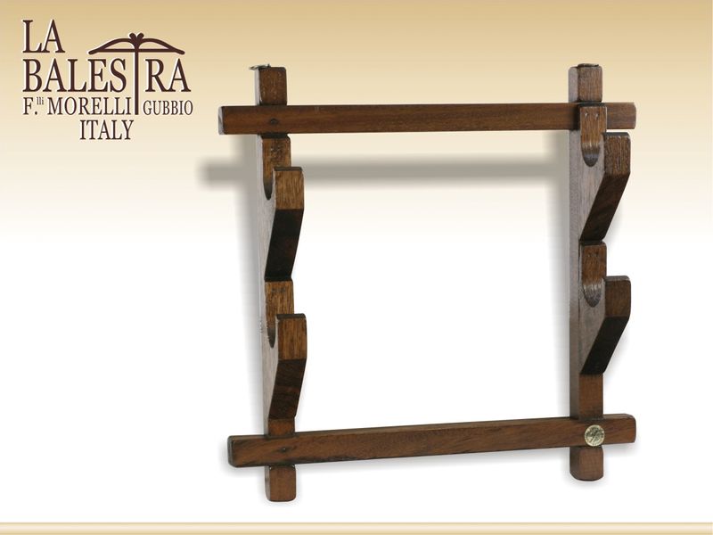 Wieszak na 2 krótkie sztuki broni zdjęcie 1