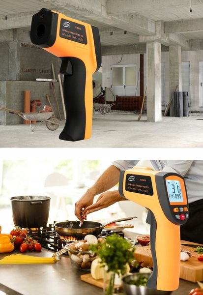 PIROMETR TERMOMETR BEZKONTAKTOWY LASEROWY BEZDOTYKOWY PODCZERWIEŃ -50 +950 zdjęcie 11