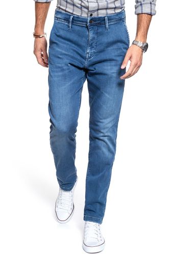 SPODNIE MĘSKIE MUSTANG RealX Chino DENIM BLUE 1008081 5000 582 W29 L32 na Arena.pl