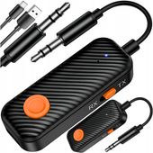 TRANSMITER ODBIORNIK NADAJNIK 2W1 BLUETOOTH 5.4 RX TX AUDIO AUX JACK