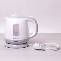 2X CZAJNIK 1719 B BIAŁO SZARY 1 L 1100 W KAMILLE