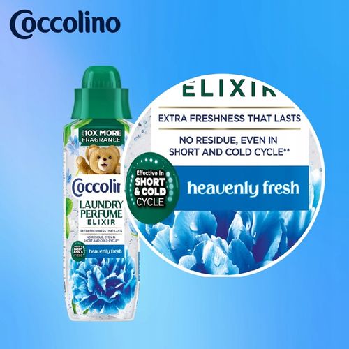 ŻELOWE PERFUMY DO PRANIA COCCOLINO PERFUME ELIXIR HEAVENLY FRESH 460 ML na Arena.pl
