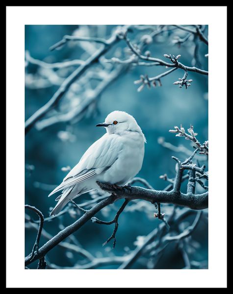 Plakat 30x40cm Perłowy Ptak zdjęcie 3