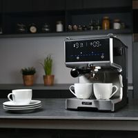 Ekspres ciśnieniowy Kolbowy Yoer 20bar 1350W +Spieniacz mleka +THERMOBLOCK