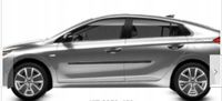 Hyundai Ioniq - Listwy CZARNE Boczne Drzwi