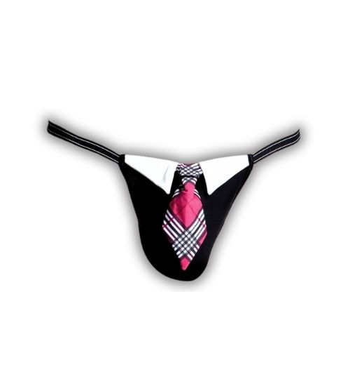 Stringi męskie z krawatem S-L zdjęcie 2