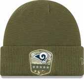 CZAPKA BEANIE NEW ERA LOS ANGELES RAMS WOJSKOWAZIELEŃ UNIWERSALNA