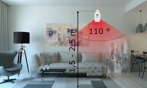 ALARM BEZPRZEWODOWY CZUJNIK RUCHU NA BATERIE SYRENA DO DOMU GARAŻU 2 na Arena.pl