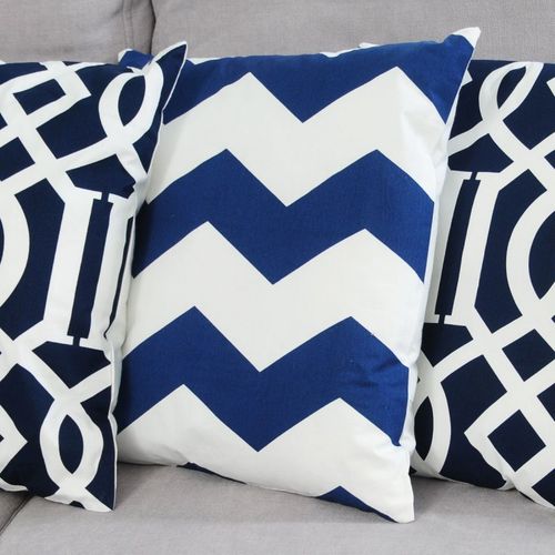 Poduszka Chevron 40x40cm na Arena.pl