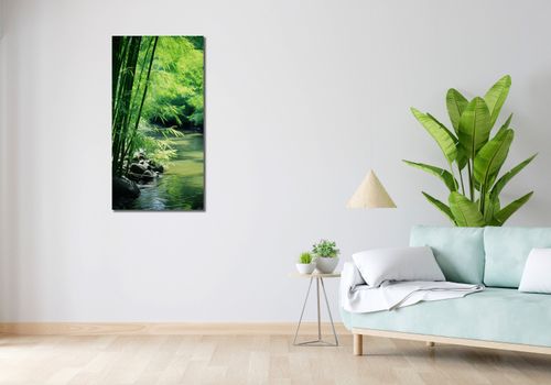 Obraz 50x100cm Spokój Bambusów na Arena.pl