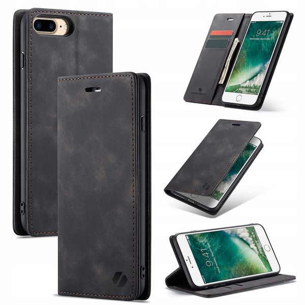 Spacecase Wallet Iphone 7/8 Plus Black zdjęcie 11
