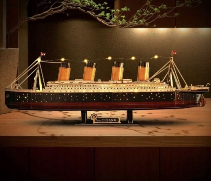 puzzle 3d led titanic  5218 zdjęcie 11