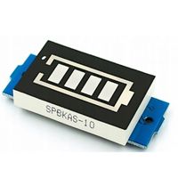 Wskaźnik poziomu naładowania akumulatora 3S 18650 11.1 - 12.6V niebieski