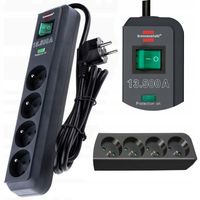 LISTWA PRZECIWPRZEPIĘCIOWA 4G BRENNENSTUHL ECO-LINE PRZEDŁUŻACZ 13.500A