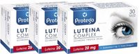 3 x Salvum Protego Luteina Complex Zeaksantyna Omega-3 Cynk Dobry wzrok