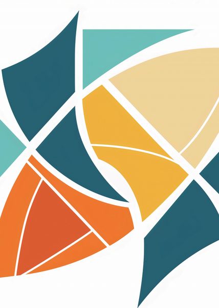 Plakat 25x35cm Geometria Wiatru zdjęcie 1