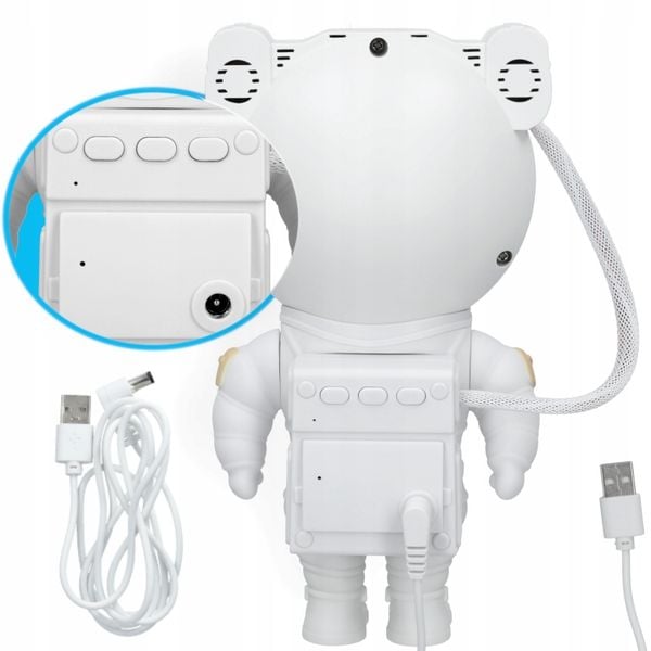 Astronauta rzutnik projektor gwiazd mgławic Lampka LED Laser zdjęcie 6