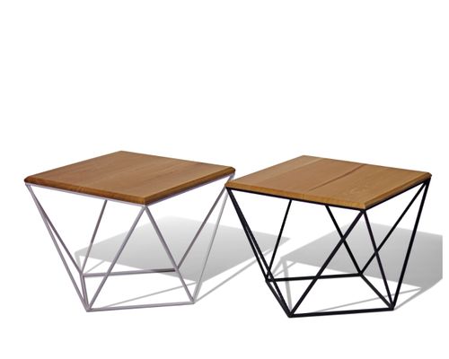 Stolik Kawowy Geometry I Black / White Loft na Arena.pl
